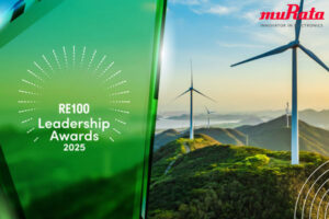 RE100 Enterprising Leader to Murata Manufacturing