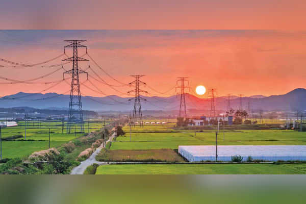 Transmission lines of rural, industry by Varun Bhatia, ESSCI 1