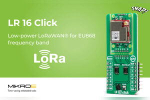 MIKROE LR 16 Click Low-Power Long-Range IoT Connectivity