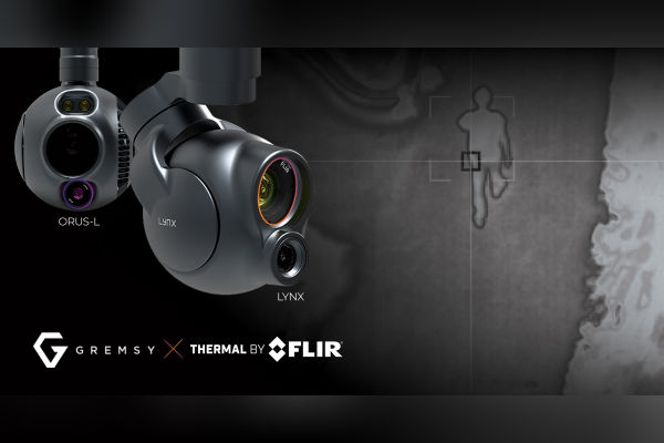 Teledyne FLIR, Gremsy NDAA-Compliant Thermal UAV Payloads
