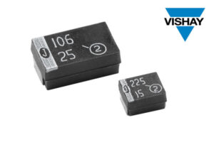 vPolyTan polymer surface-mount chip capacitors by Vishay 
