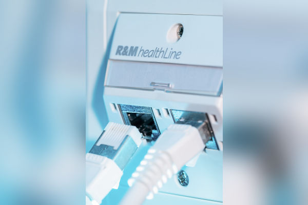 R&MhealthLine Hygienic cabling Shystem for Healthcare