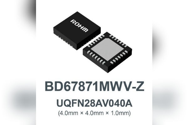 ROHM 12–48V brushless DC motor gate driver TriC3 