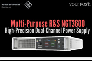R&S NGT3600 DC Power Supply Series Debuts