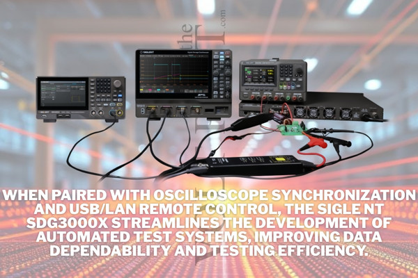 Siglent SDG3000X Waveform Generator 200MHz, 16-Bit