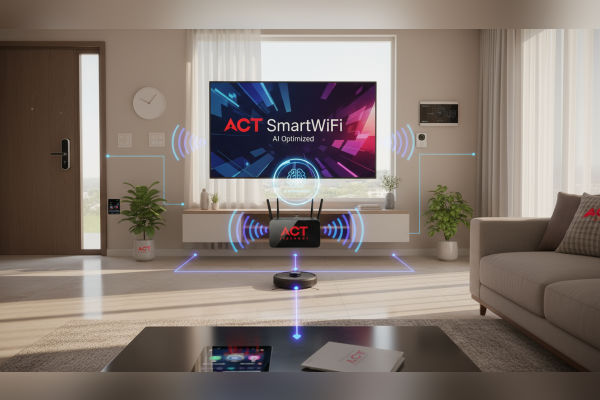 SmartWiFi ACT Fibernet AI Upgrade for Seamless IoT Homes