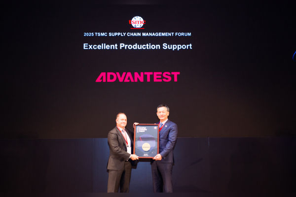 Advantest Wins TSMC Excellent Performance Award 