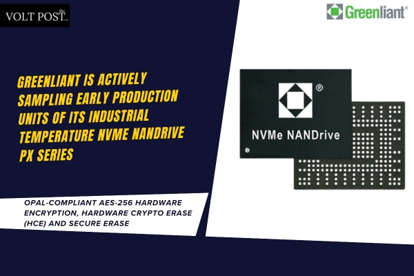 Greenliant Samples NVMe NANDrive EX Series SSDs