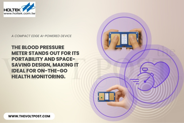 Holtek Edge AI Blood Pressure Meter Card Launched
