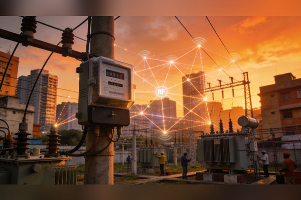 How Decentralized RF Mesh Powers India Smart Grid 