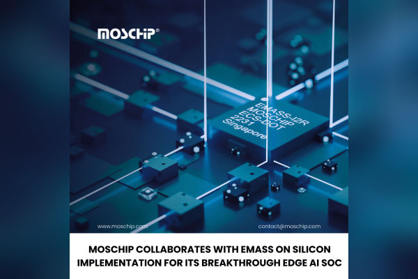MosChip Backs EMASS Edge AI SoC for Ultra-Low Power