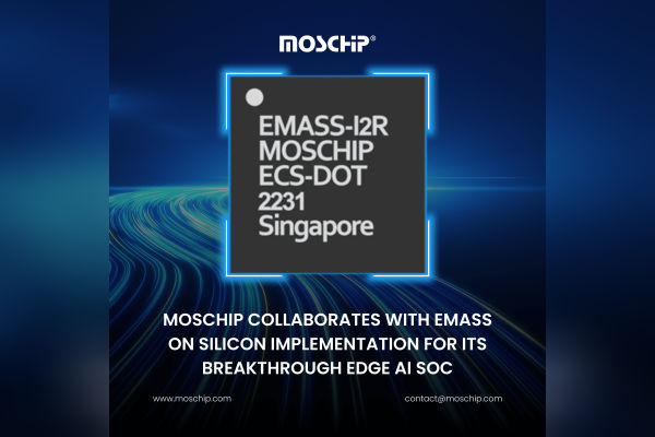 MosChip Backs EMASS Edge AI SoC for Ultra-Low Power