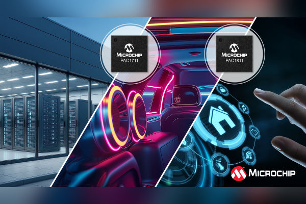 PAC1711, PAC1811 Power Monitors Ultra-Efficient by Microchip 