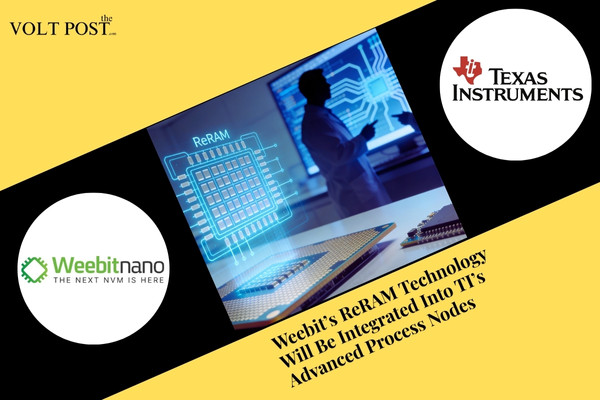 Weebit Nano Licenses ReRAM Tech to TI