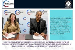 Aegis, United Semiconductors Pioneer Space Chip Fab