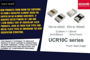 High?Power UCR10C Shunt Resistors Launched By ROHM