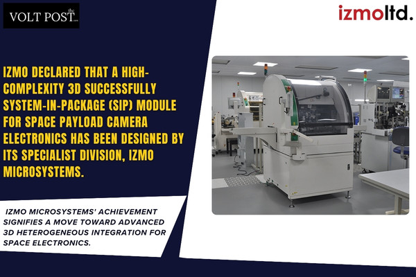 India’s First 3D SiP for Space-Grade by Izmo Microsystems 