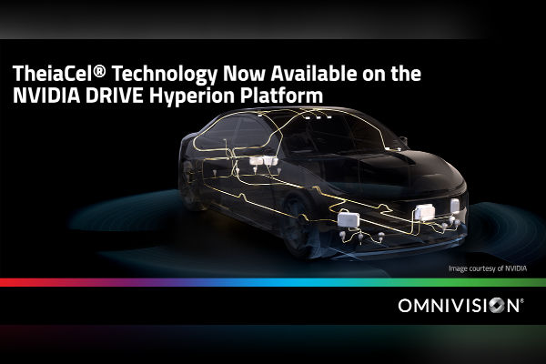 NVIDIA DRIVE AGX Hyperion and OMNIVISION Image Sensors 