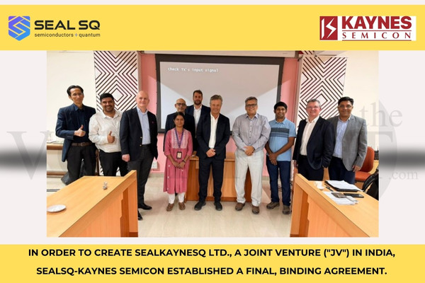 SEALSQ-Kaynes JV Launches India PQC Chip Platform