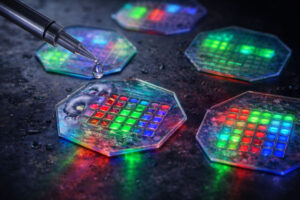 Self-Etching Breakthrough for 2D Perovskite Pixels