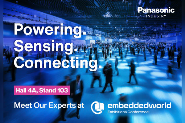 At Embedded World 2026, Panasonic Industry IoT, Sensors 