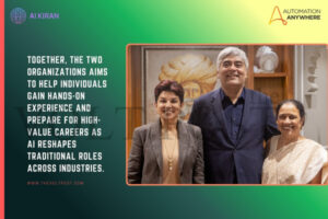 Automation Anywhere, AI Kiran to Train 1M Indians in AI 