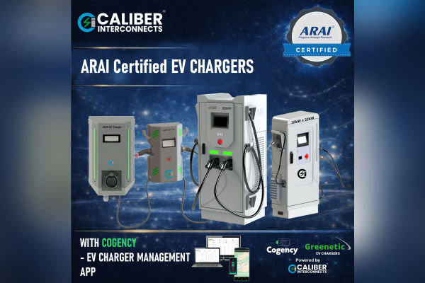 Caliber EV Chargers Earn ARAI Certification for India The Volt Post