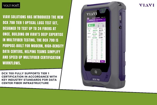 DCX 700 Tier 1 Optical Loss Test Set by VIAVI The Volt Post