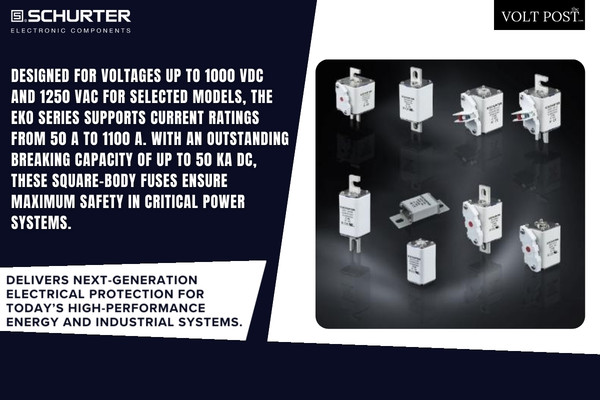 EKO Series Fuses for High-Voltage Protection