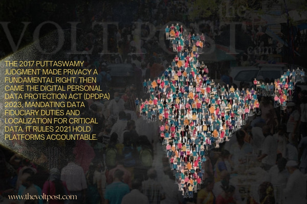 India's path to digital sovereignty, DPI like UPI, Aadhaar The Volt Post