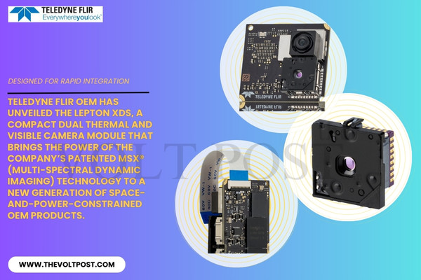 Lepton XDS Dual Camera Module By Teledyne FLIR  the Volt Post