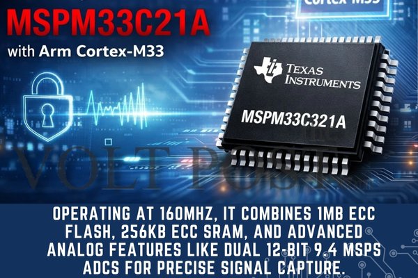 MSPM33C321A Mixed-Signal MCU by Texas Instruments (TI)