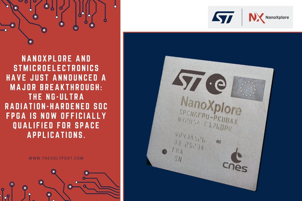 NanoXplore, ST NanoNG-ULTRA radiation-hardened SoC FPGA The Volt Post
