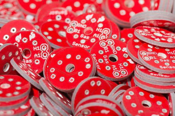 Organic gas sensors with biodegradable polymers by Incheon