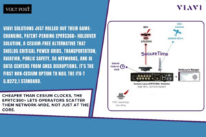 VIAVI ePRTC360+ holdover solution without cesium The Volt Post