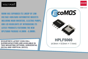 ROHM 40V60V automotive MOSFETs in HPLF5060 package 