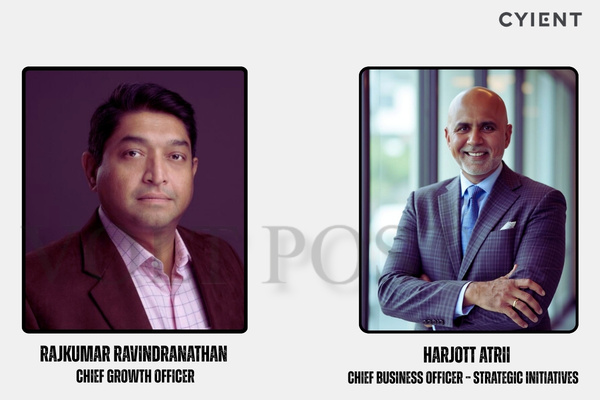 Rajkumar Ravindranathan, CGO, Harjott Atrii, CBO of Cyient