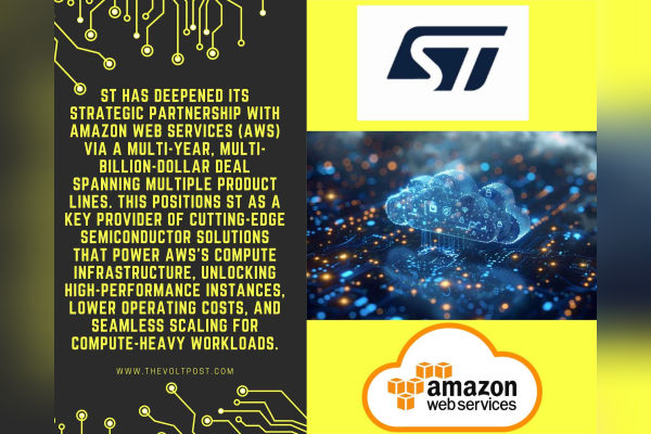 STMicroelectronics Inks Multi-Billion AWS Semiconductor Deal The Volt Post