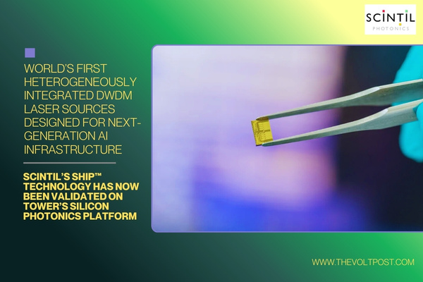 Tower, Scintil Launch First DWDM Laser for AI Data Centers The Volt Post