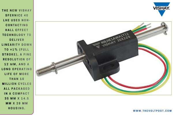 Compact 40 LHE Linear Position Sensor by Vishay The Volt Post