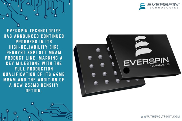 Everspin Expands Hi?Rel STT?MRAM Line with 256Mb Device The Volt Post