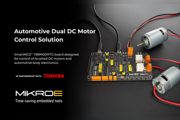 MIKROE SmartMCD TB9M001FTG Motor Control Board The Volt Post