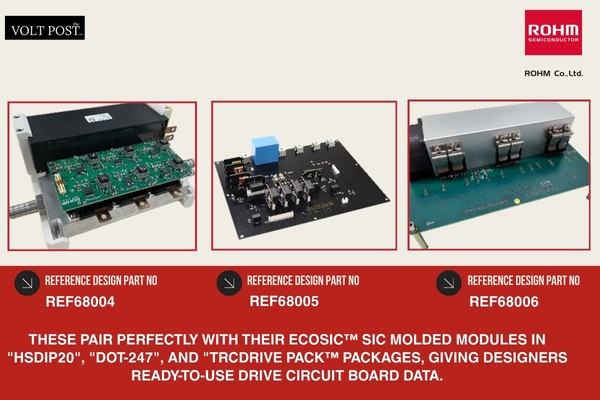 ROHM SiC Inverter Reference Designs Up to 300kW The Volt Post
