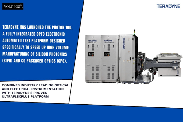 Teradyne Launches Photon 100 Opto?Electronic Test Platform The Volt Post