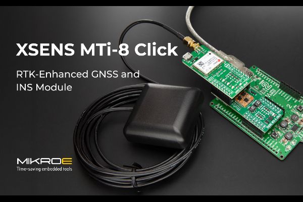 XSENS MTi-8 Click, High-Accuracy GNSS INS for Embedded The Volt Post 