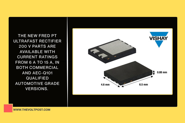 DFN6546A FRED Pt Rectifiers rolled out by Vishay The Volt Post