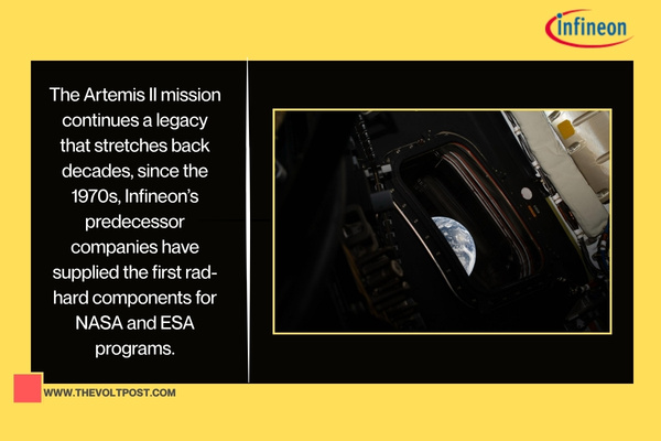 Infineon’s Rad-Hard Semiconductors Power NASA’s Artemis II The Volt Post
