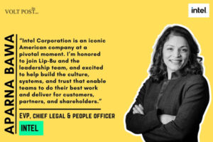 Intel Appoint Aparna Bawa EVP chief legal & people officer The Volt Post