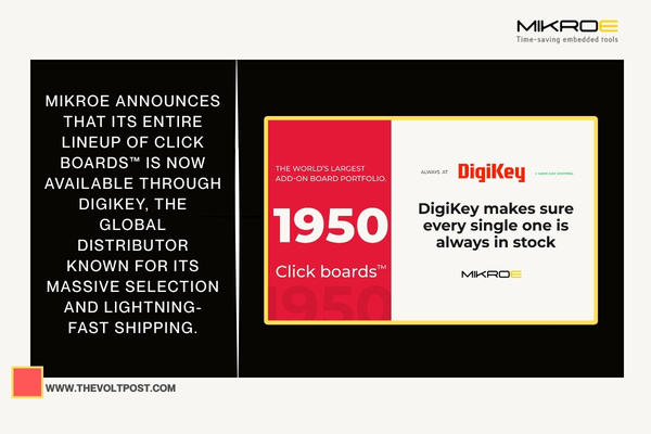 MIKROE Click Boards Now Stocked at DigiKey The Volt Post