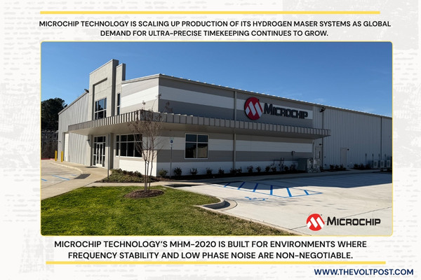 Microchip Expands Hydrogen Maser Production in Alabama The Volt Post